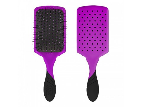 WETBRUSH PRO PADDLE DETANGLER STAČIAKAMPIS PLAUKŲ ŠEPETYS VIOLETINIS