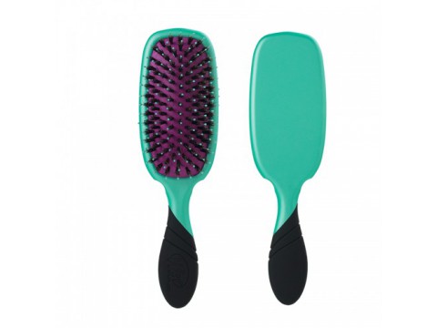 WETBRUSH PRO SHINE ENHANCER OVALUS PLAUKŲ ŠEPETYS SU ŠERNO ŠERIAIS PURIST BLUE