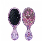 WETBRUSH RETAIL MINI DETANGLER UNICORN GLITTER MAŽAS PLAUKŲ ŠEPETYS SU BLIZGUČIAIS VIDUJE