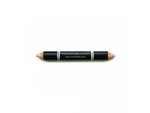 YOUNGBLOOD EYE - ILLUMINATING DUO PENCIL SHIMMER/MATTE SKAISTINAMASIS DVIPUSIS AKIŲ PIEŠTUKAS, 3 G.