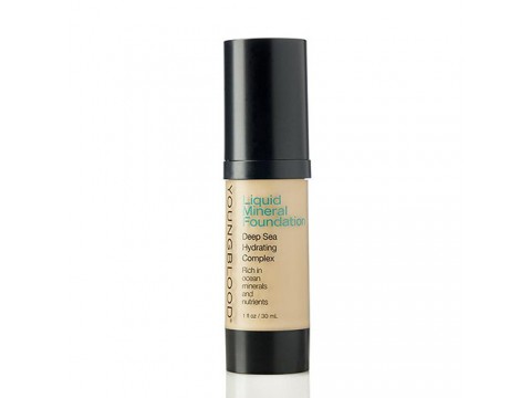 YOUNGBLOOD LIQUID MINERAL FOUNDATION Skystas Mineralinis Makiažo Pagrindas Bisque, 30 ml