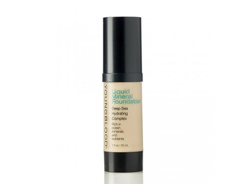 YOUNGBLOOD LIQUID MINERAL FOUNDATION Skystas Mineralinis Makiažo Pagrindas Ivory, 30 ml