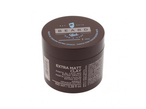 BEARD CLUB Extra Matt Clay matinė pasta-molis plaukų formavimui, 100ml