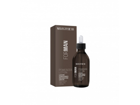 SELECTIVE CEMANI FOR MAN POWERIZER LOTION losjonas nuo plaukų slinkimo, skatinantis jų augimą, 125 ml