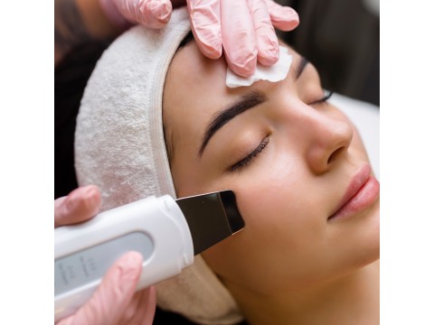 Giluminis ultragarsinis veido valymas + akių liftingo procedūra